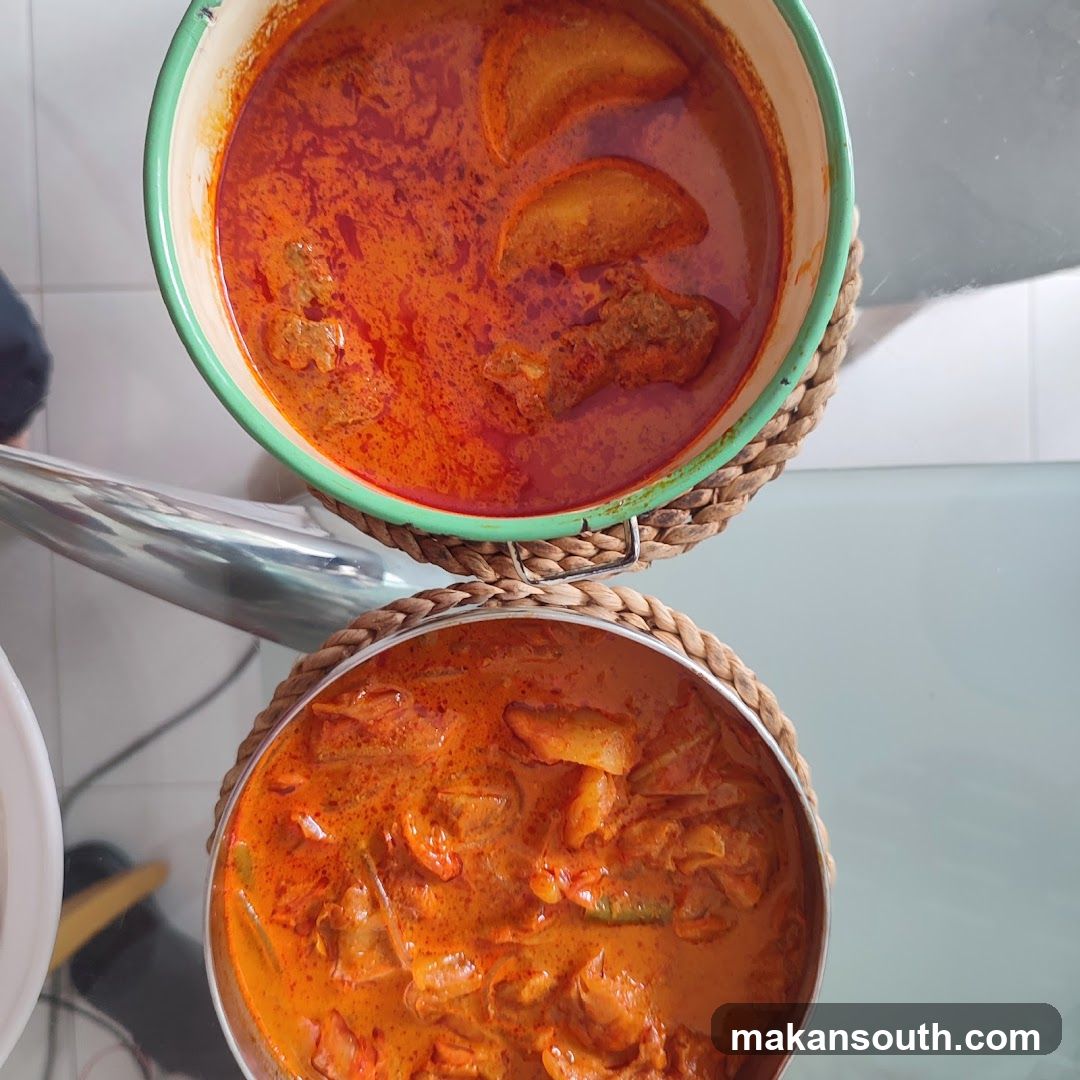 Curry Dishes in Bowls