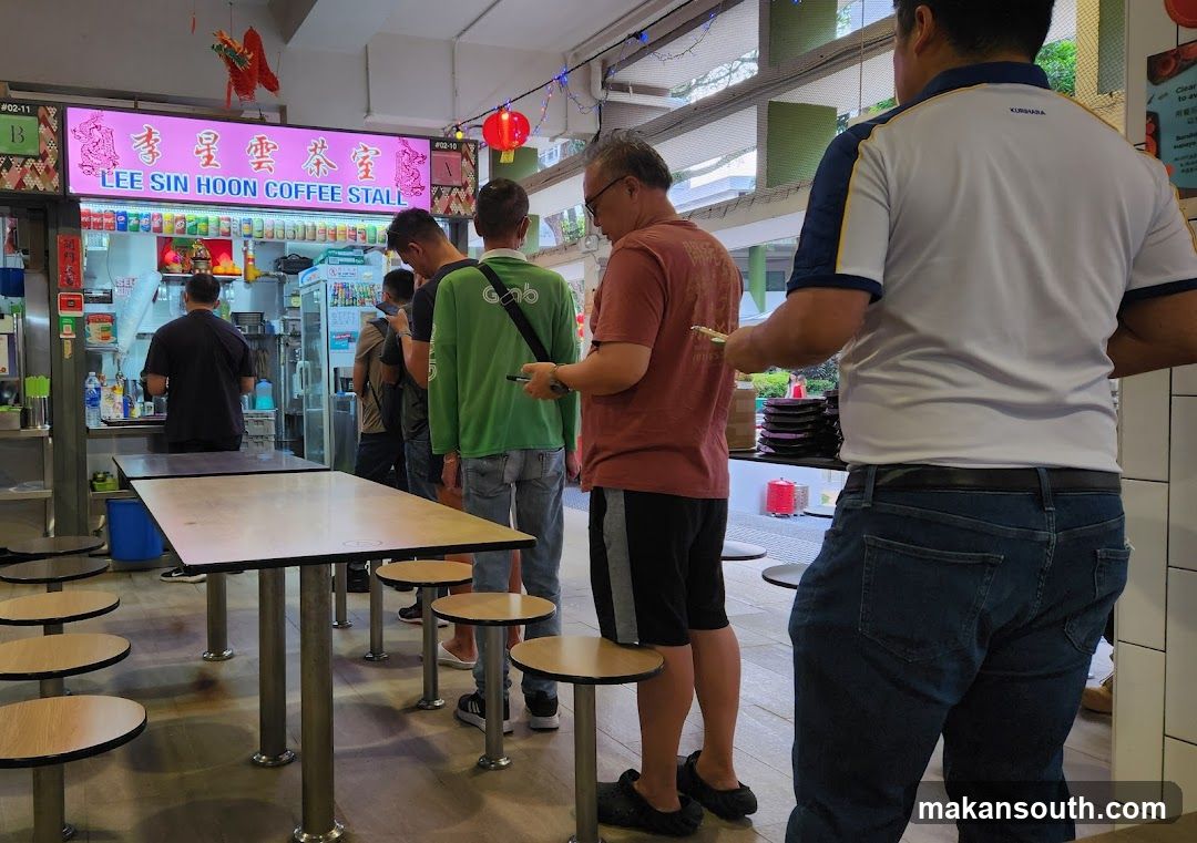 Coffee Stall Interior Scene