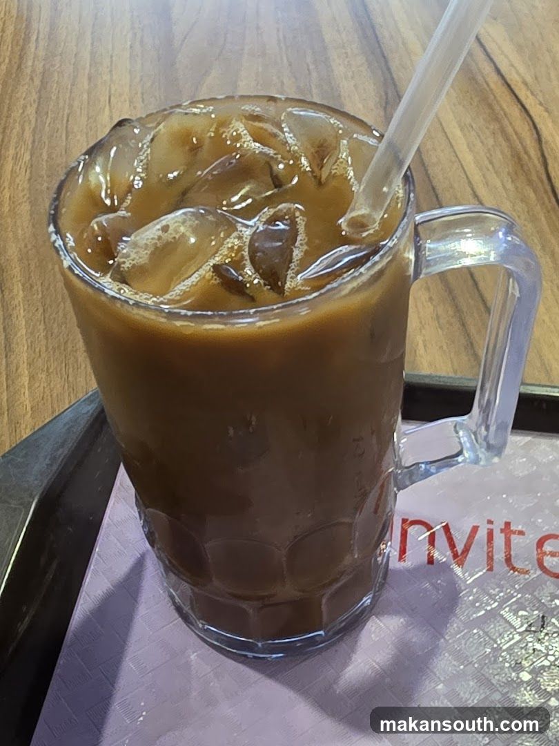 Iced Coffee in Glass Mug