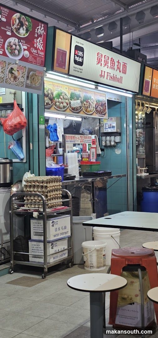 Food Stall Interior View