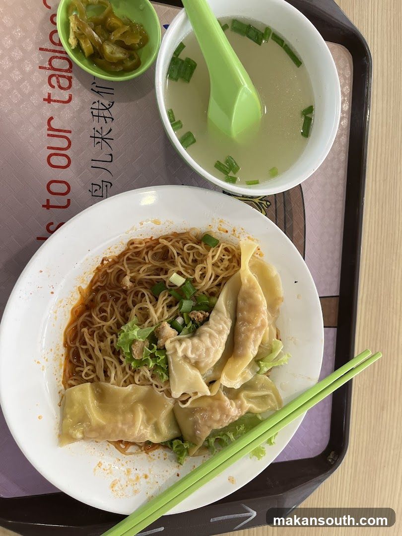 Noodle and Dumpling Meal