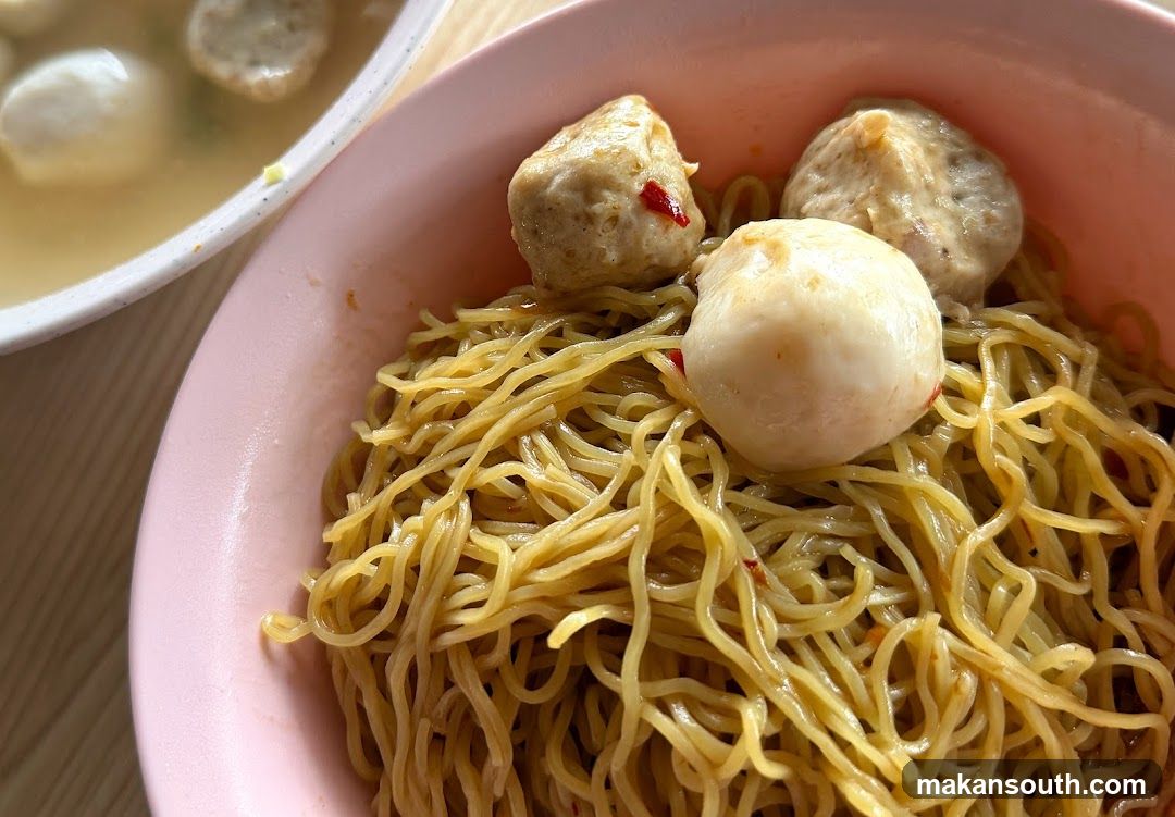 Noodle Bowl with Meatballs
