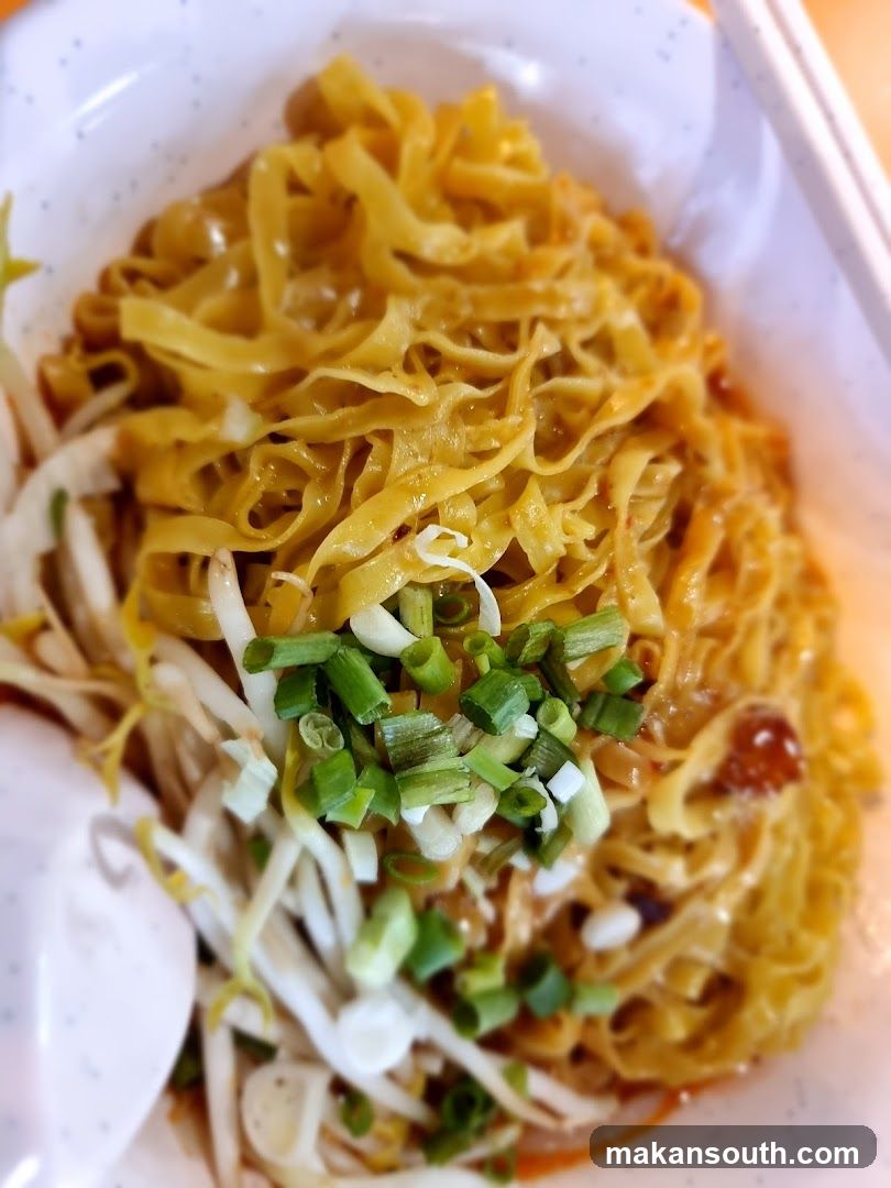 Noodle Dish with Toppings