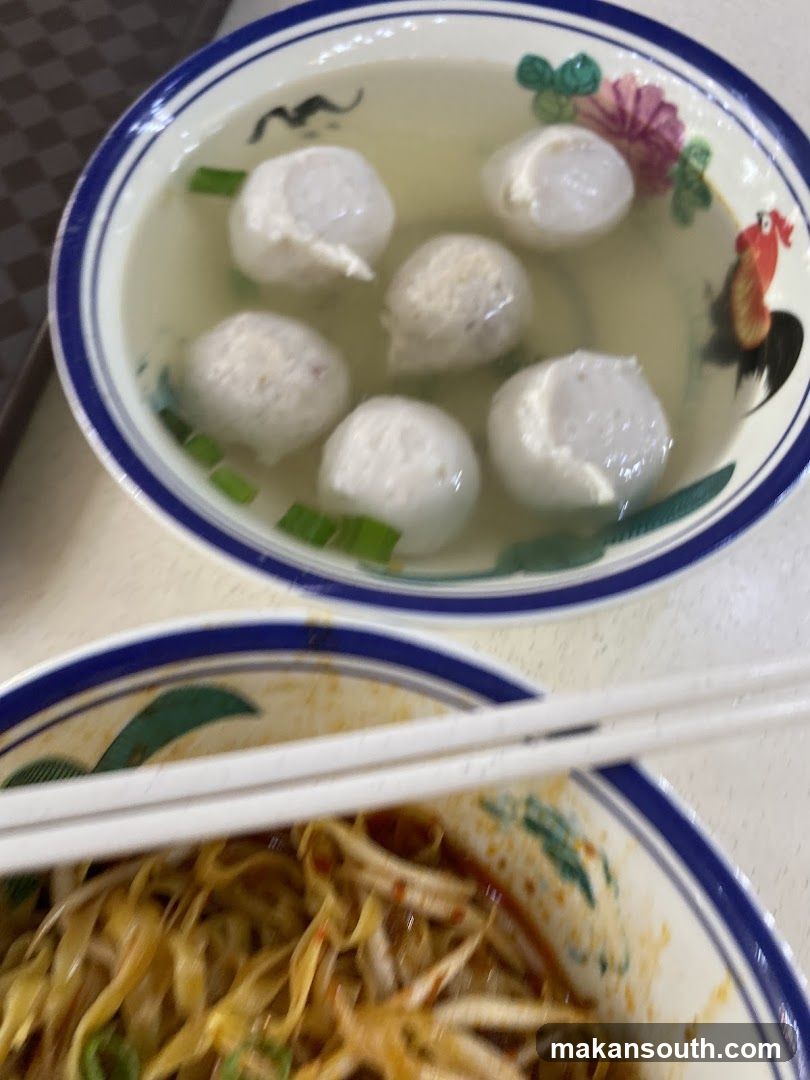 Fish Ball Soup and Noodles