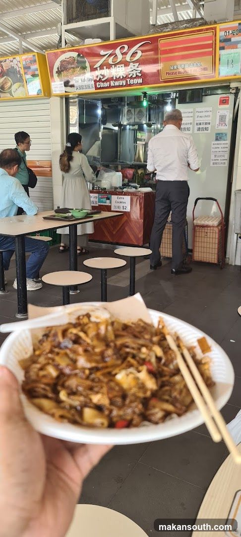 Char Kway Teow at Food Court Stall