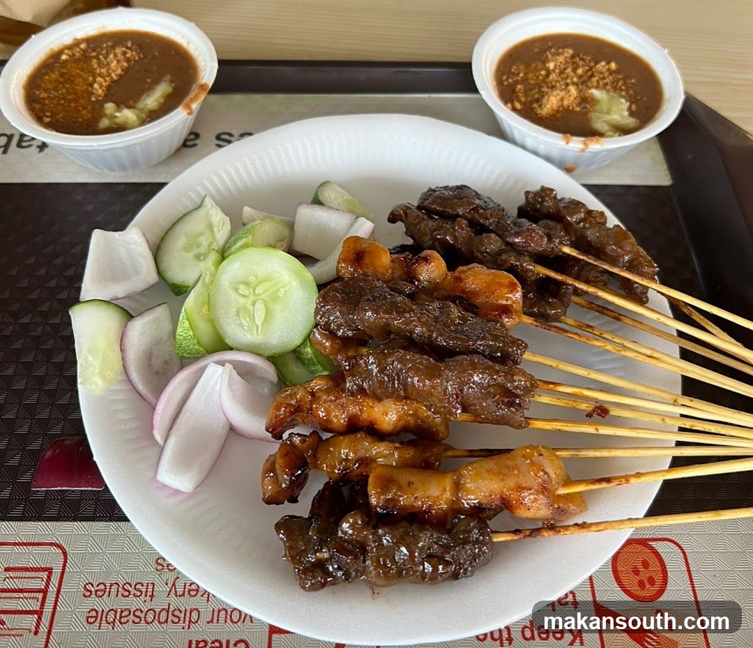 Sambal and Satay Platter