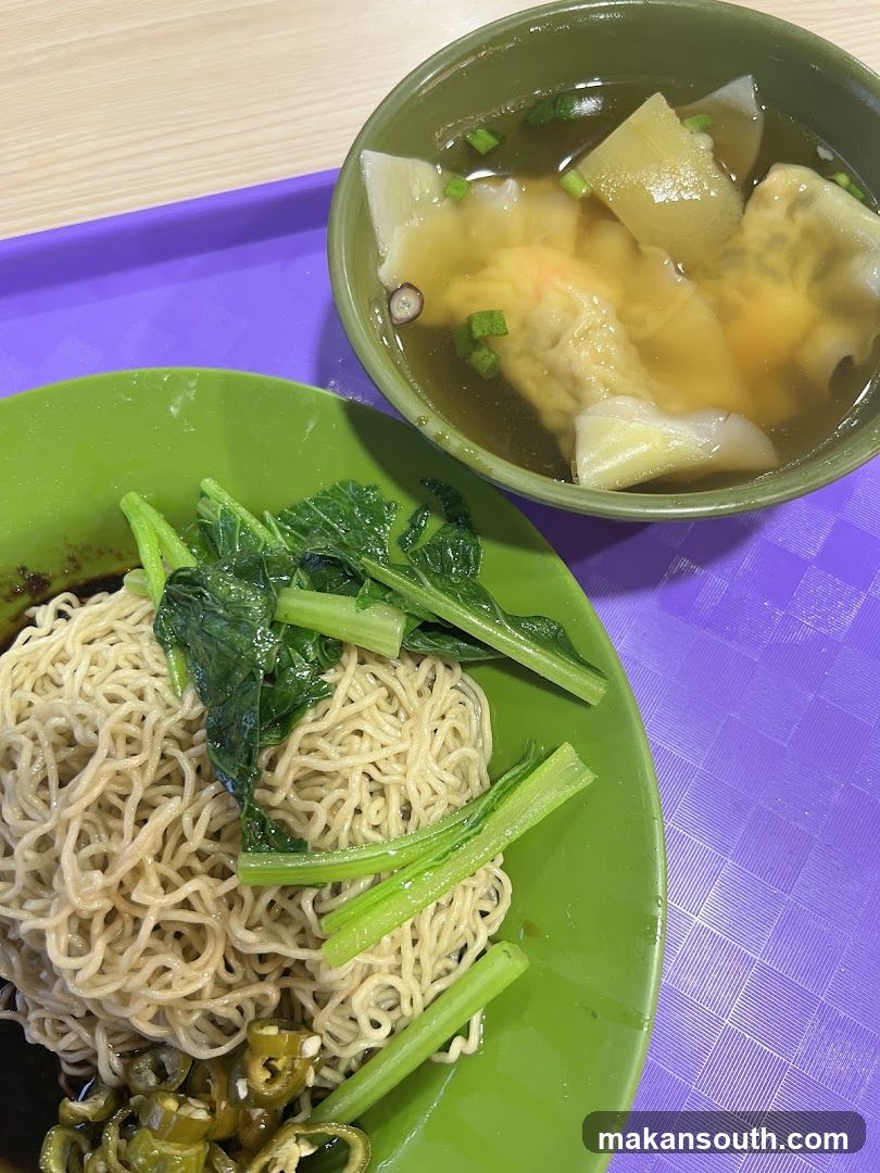 Noodle and Soup Meal