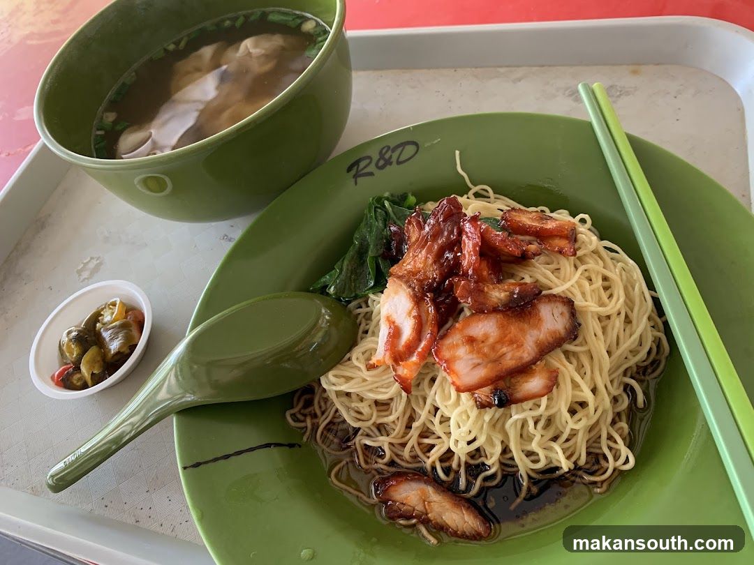 Noodle Meal with Soup