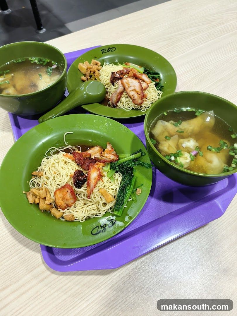 Noodle and Soup Meal