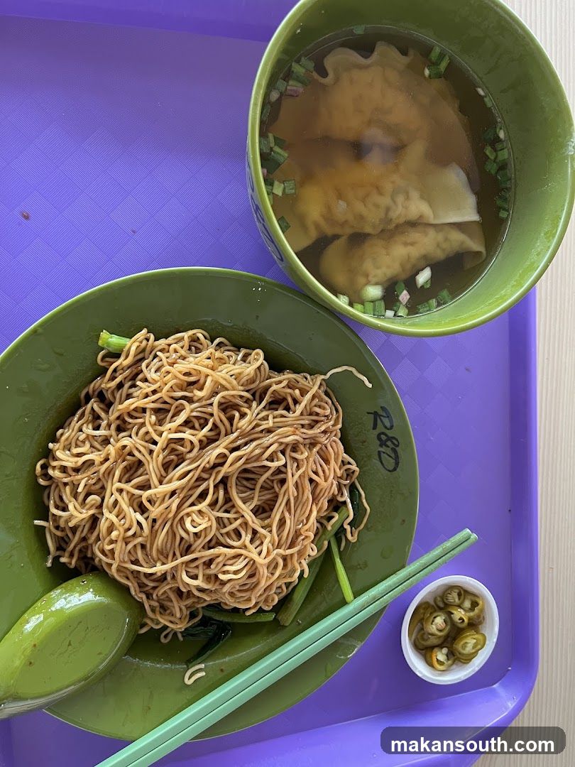 Noodle and Soup Meal