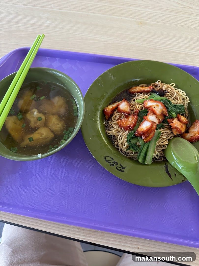 Noodle and Soup Meal