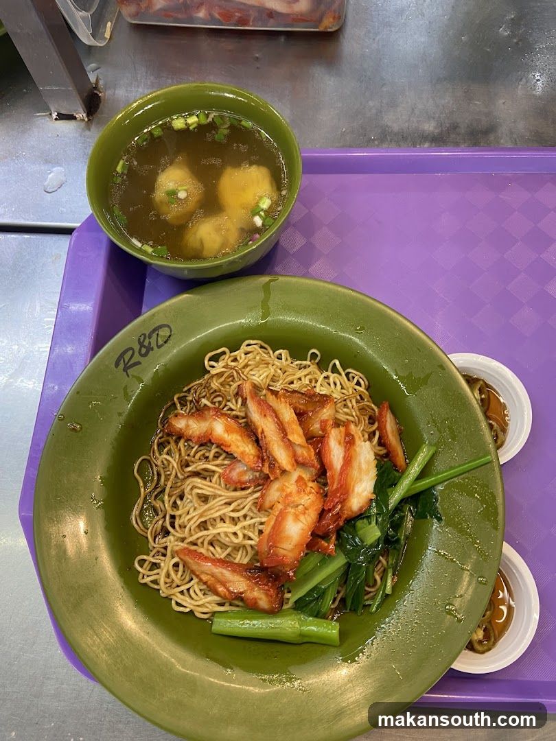 Noodle Meal with Soup