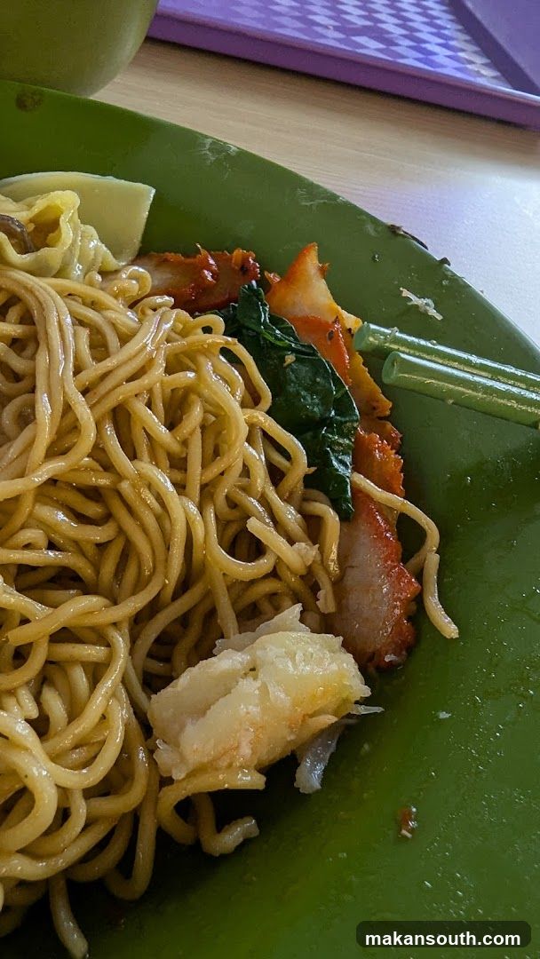 Noodle Dish with Meat and Vegetables