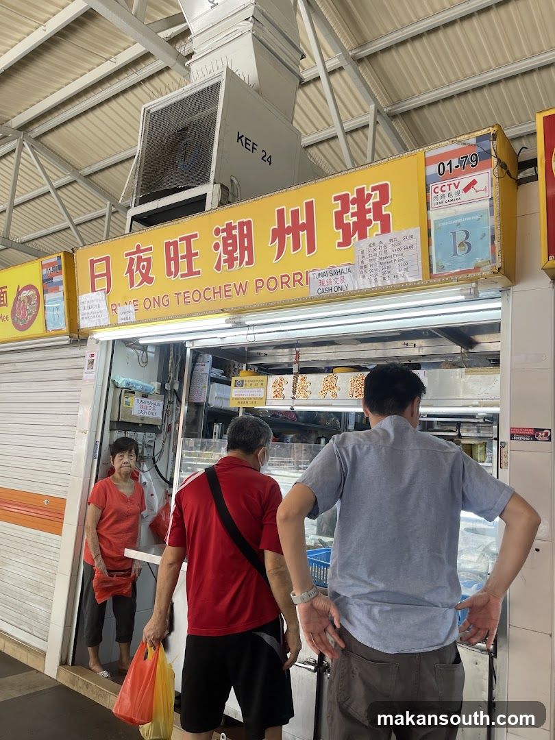 Food Stall Interior View