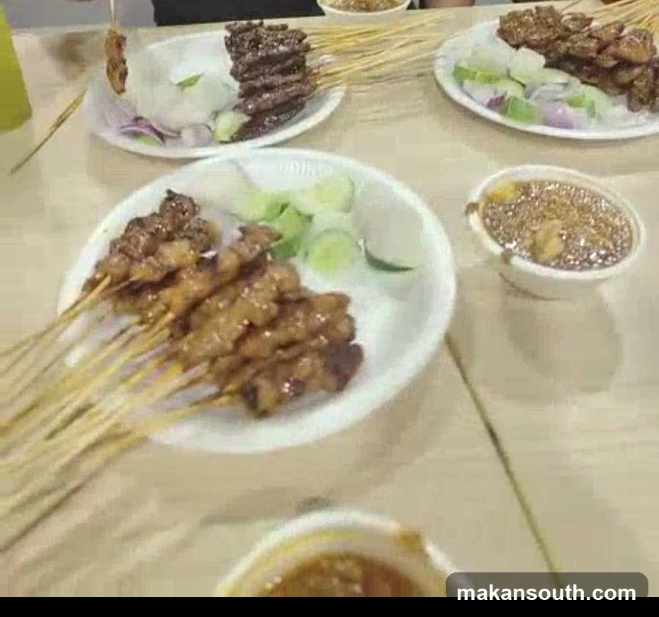 Sambal and Satay Skewers