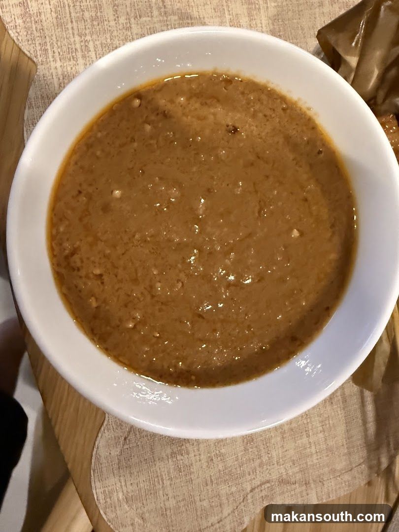 Bowl of Brown Soup or Stew