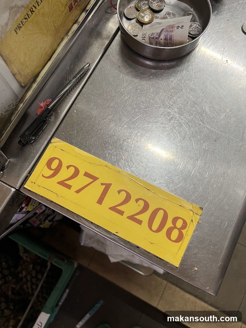 Stainless Steel Counter with Cash Box and ID Number