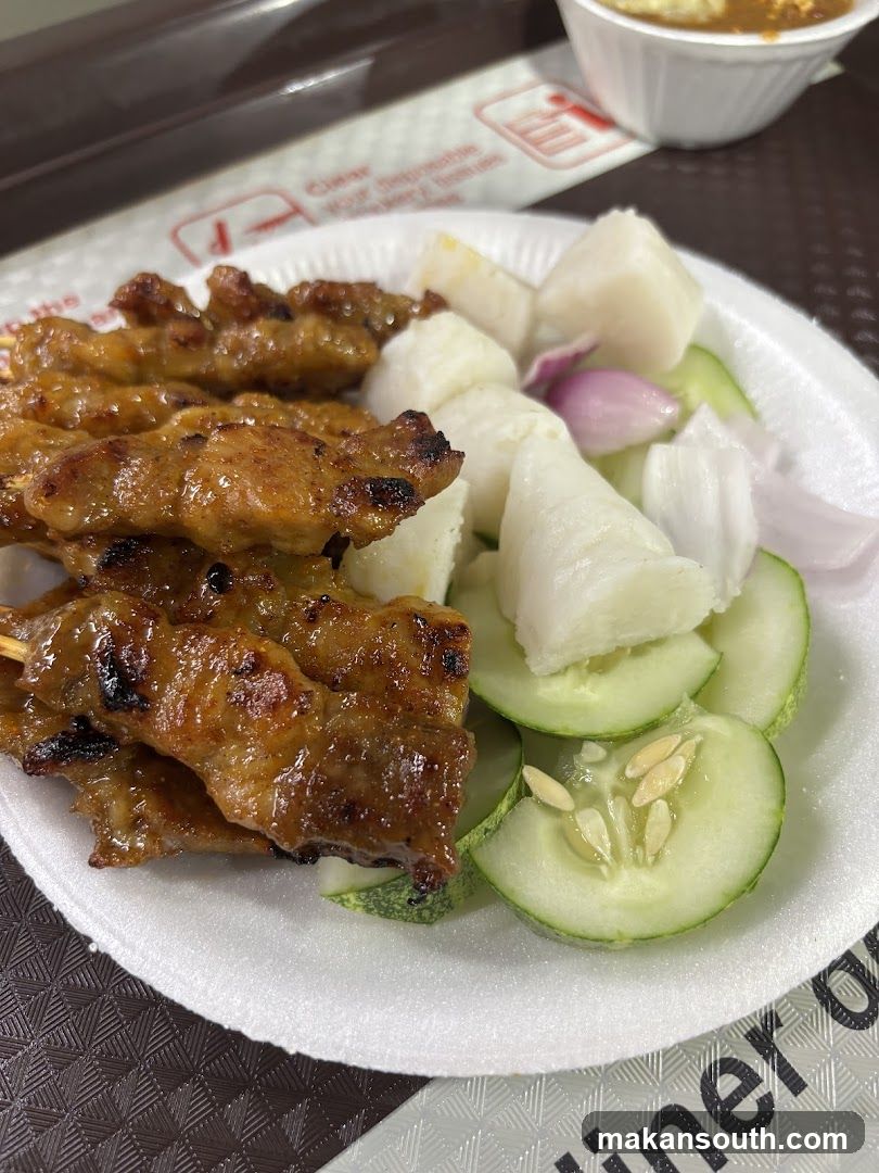 Grilled Skewers and Side Salad