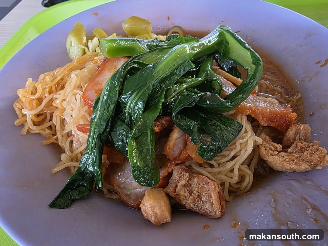 Noodle Dish with Vegetables and Meat