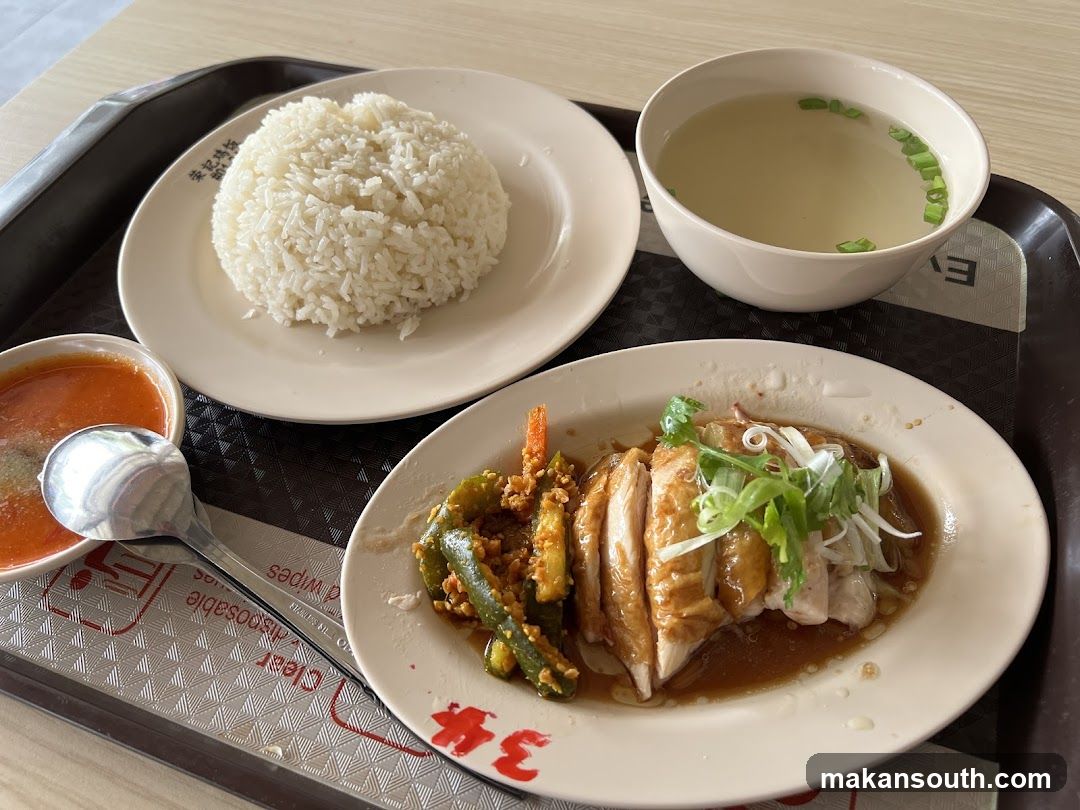 荣纪海南起骨鸡饭 Weng Kee Hainan Boneless Chicken Rice