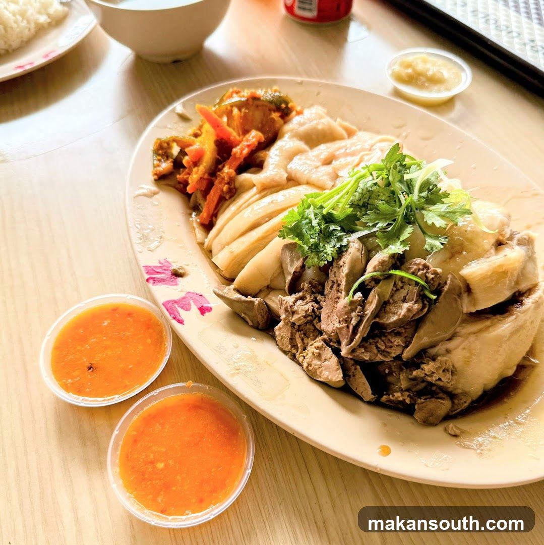 Hainanese Chicken Rice Plate