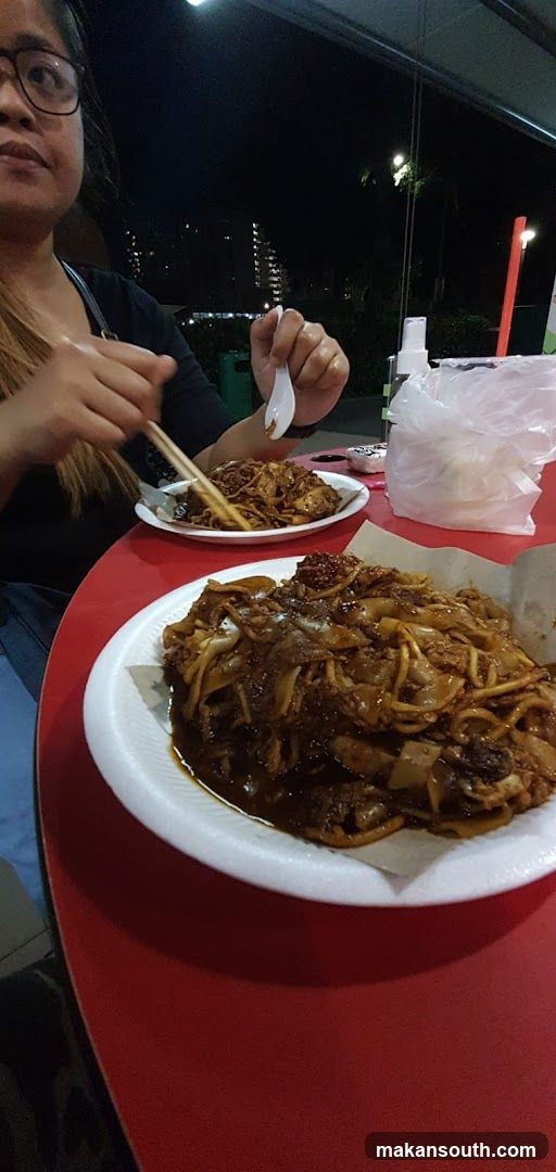 Nasi Lemak and Char Kway Teow at Night