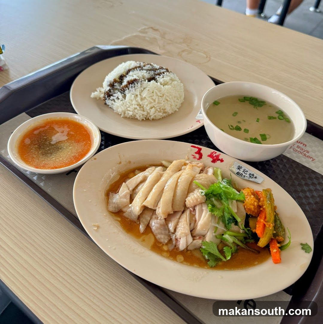 Hainanese Chicken Rice Meal