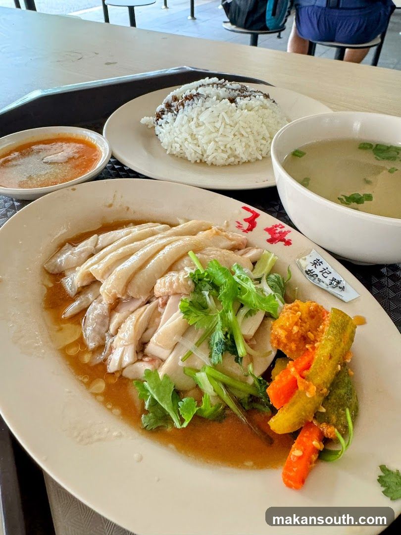 Hainanese Chicken Rice Meal