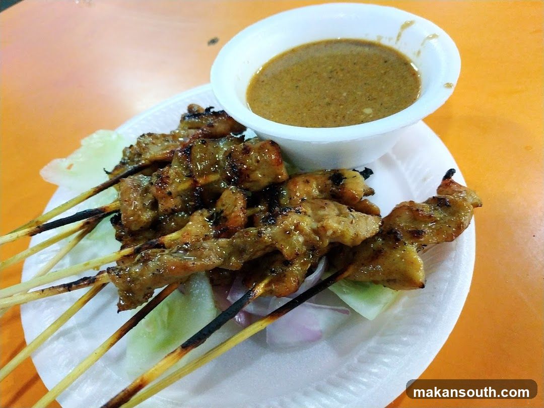 Sate Ayam with Sauce
