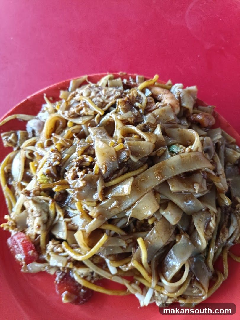 Plate of Stir-fried Noodles
