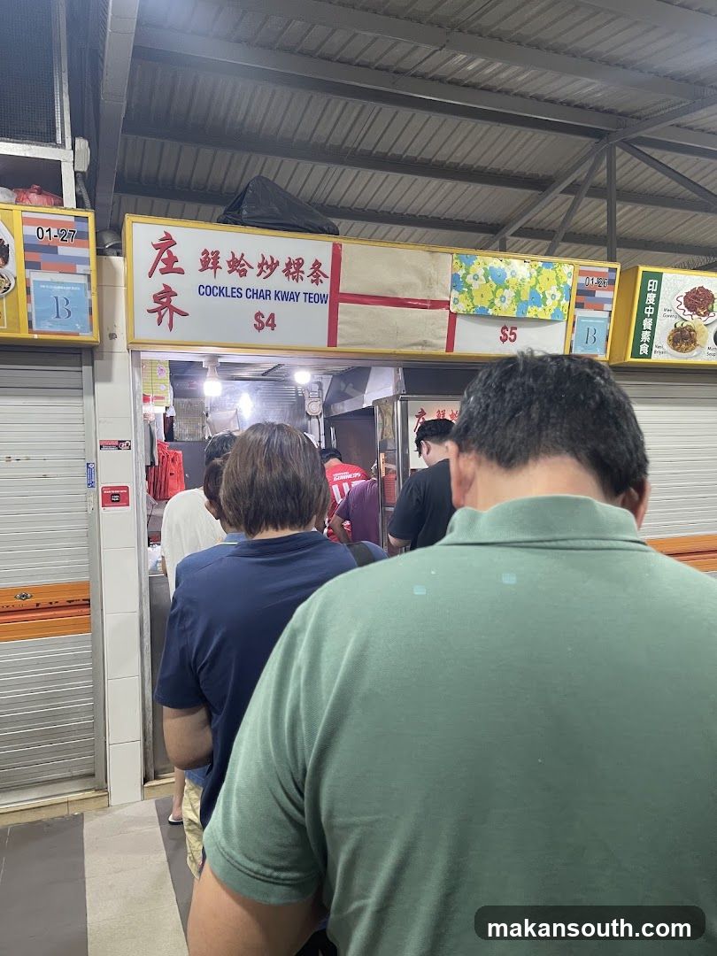 Food Stall Interior View
