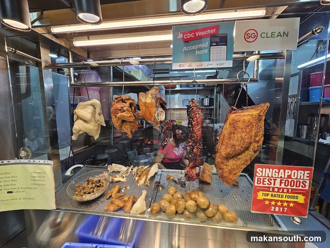 Hawker Stall Display