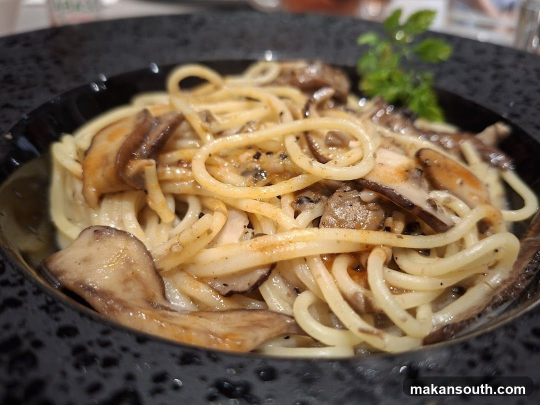 Mushroom Pasta Dish