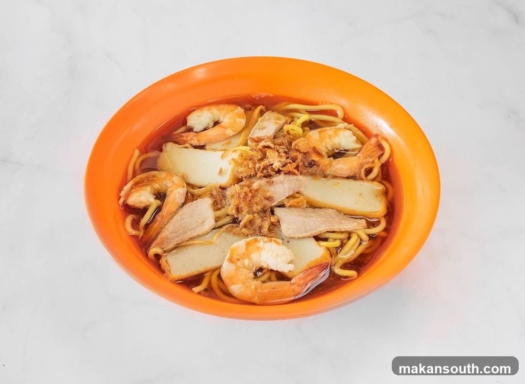 Shrimp Noodle Soup Bowl