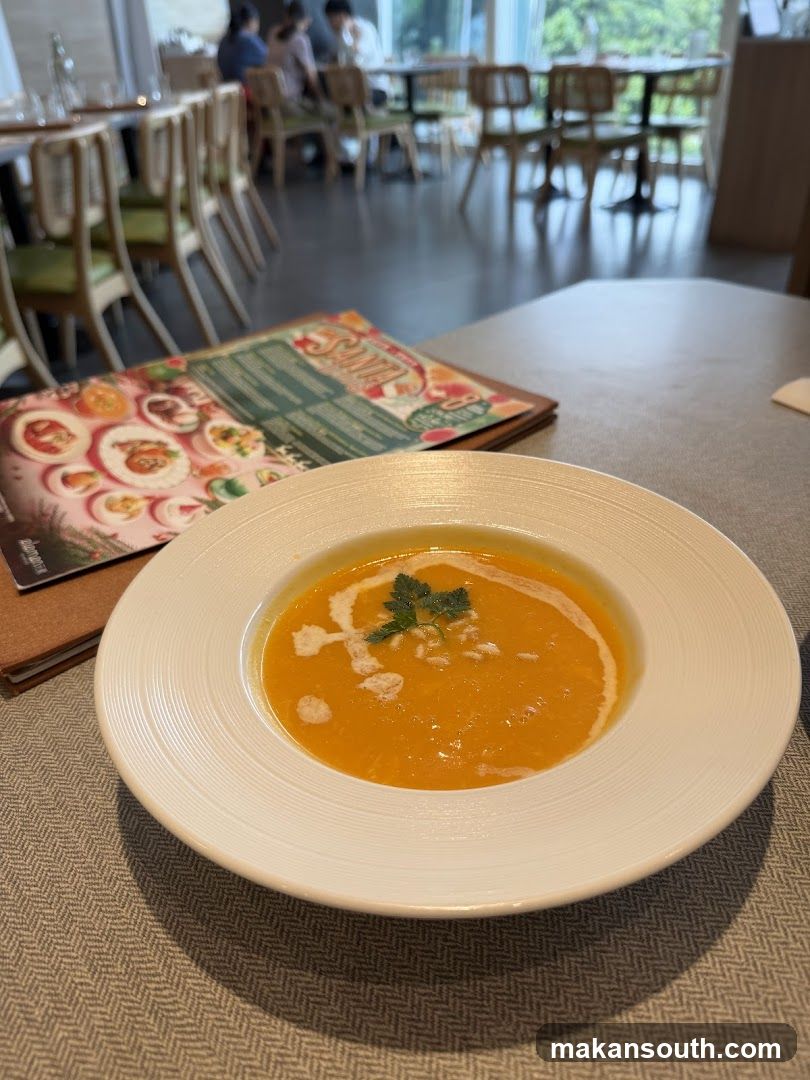 Soup in a Restaurant