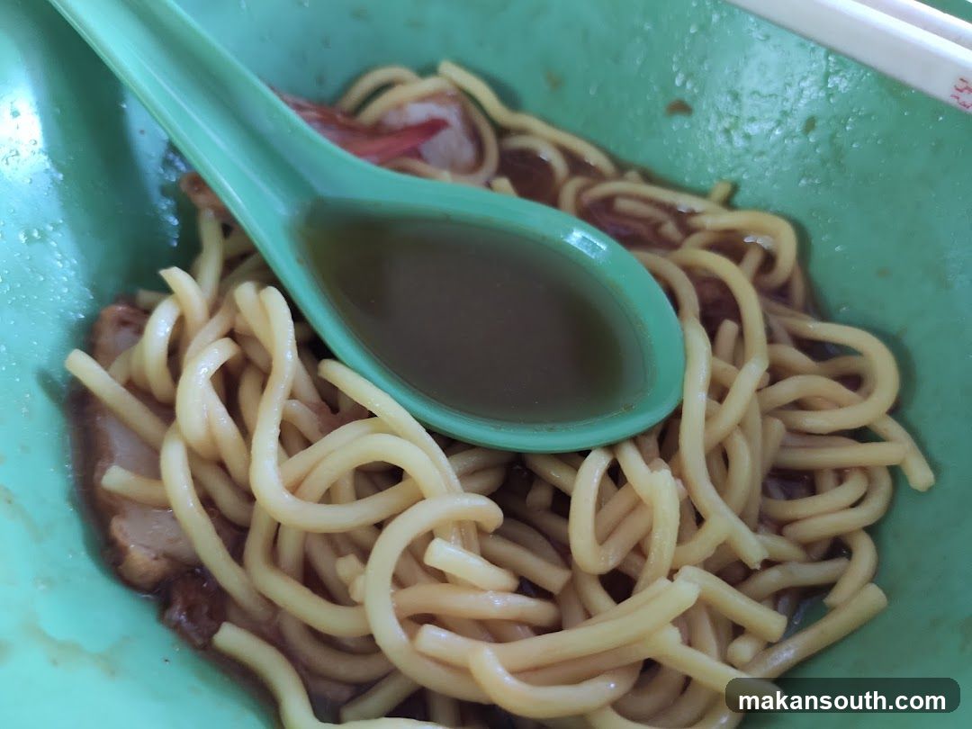 Noodle Bowl with Spoon