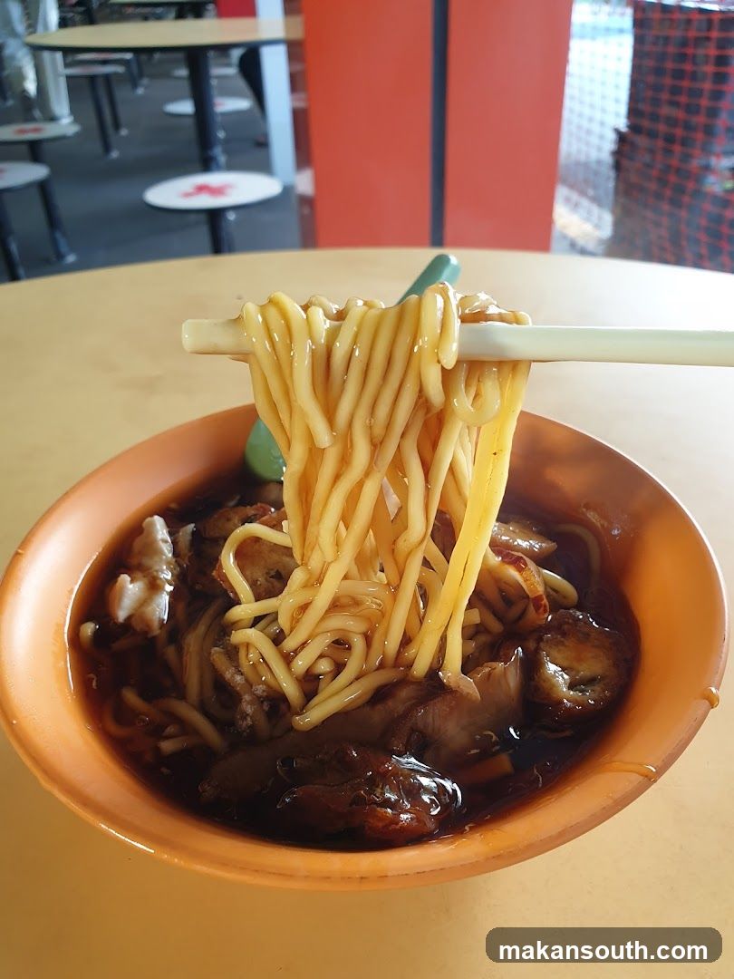 Noodle Bowl with Chopsticks