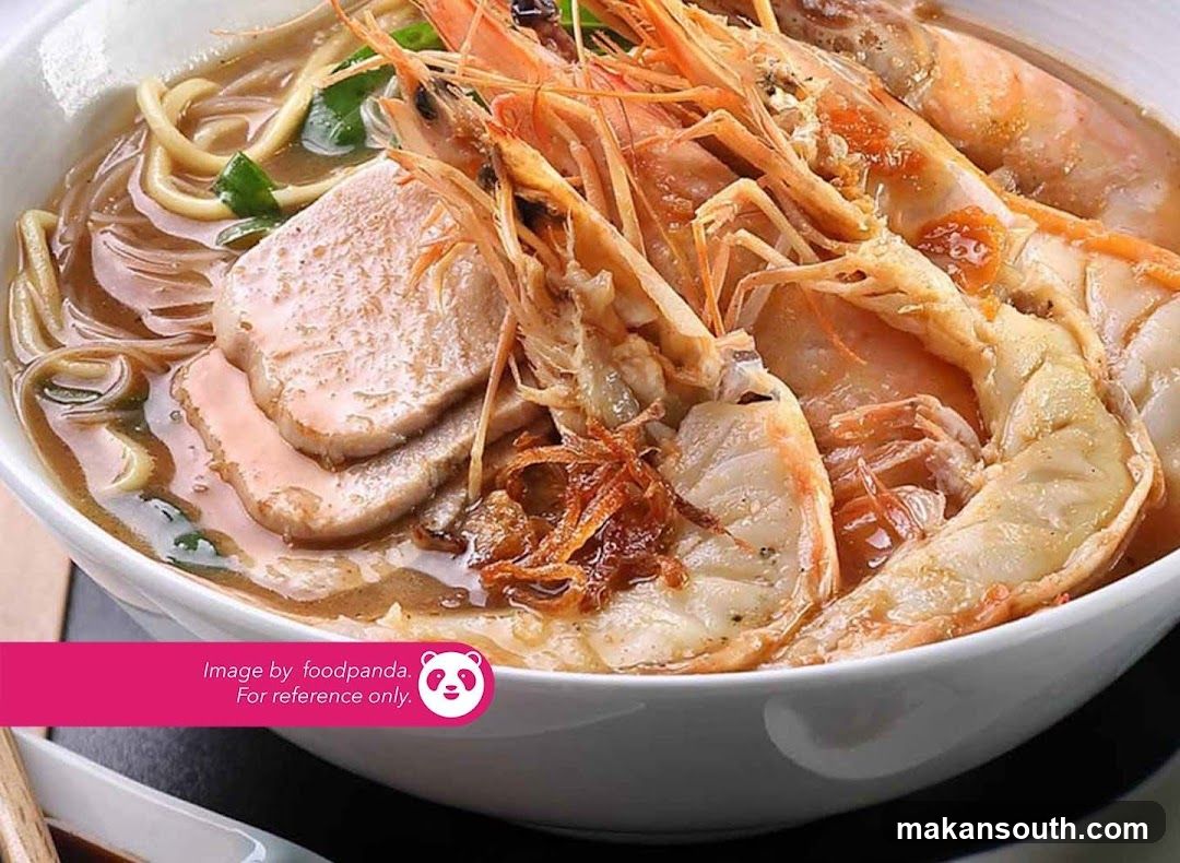 Shrimp Noodle Soup Bowl