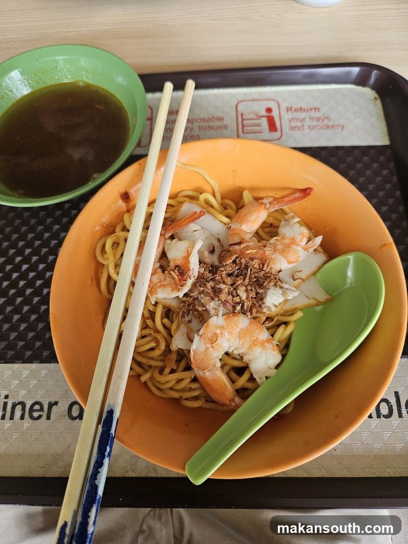 Shrimp Noodles with Sauce