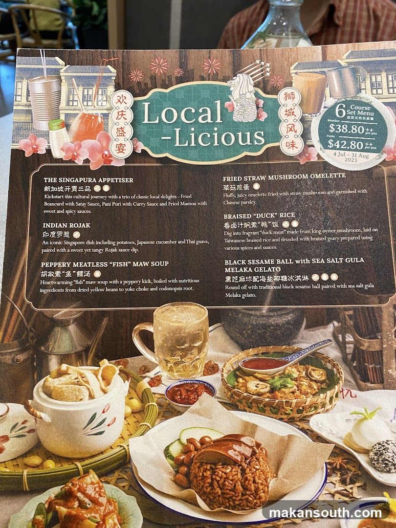 Local -Licious Menu Board