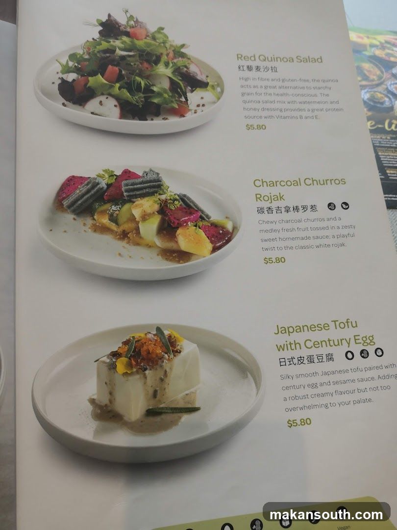 Food Menu Page