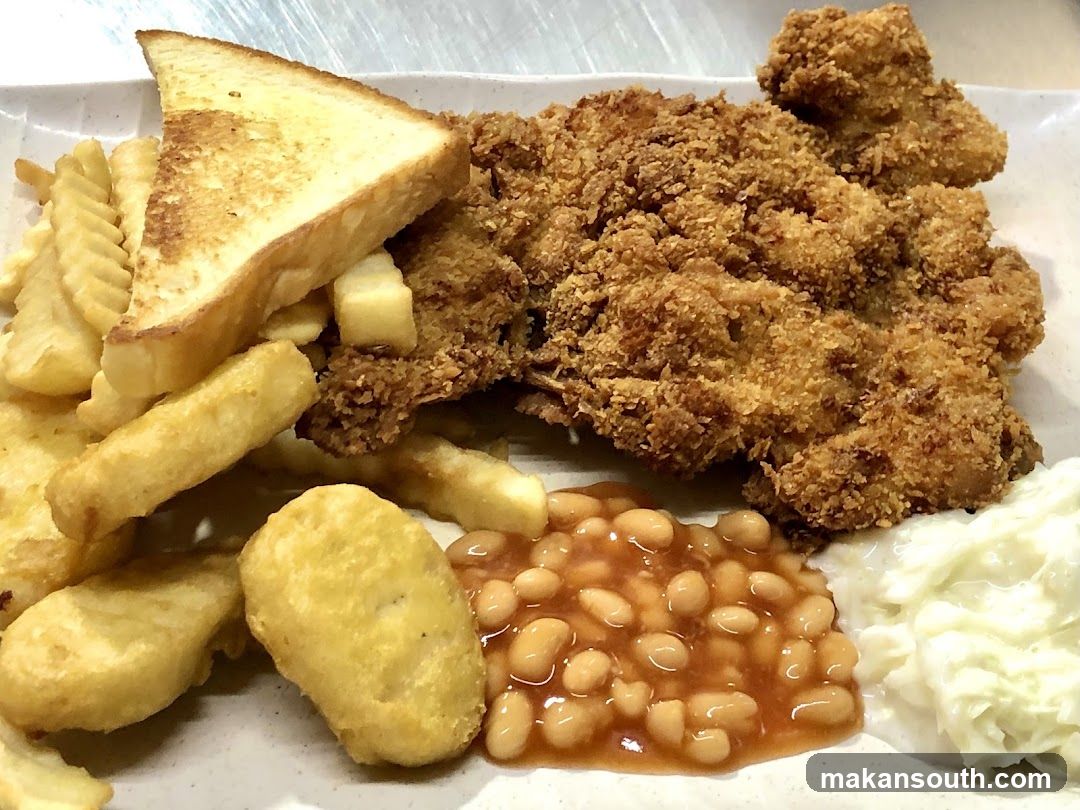 Fried Chicken Meal with Sides