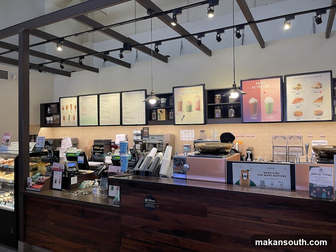 Coffee Shop Interior Counter View