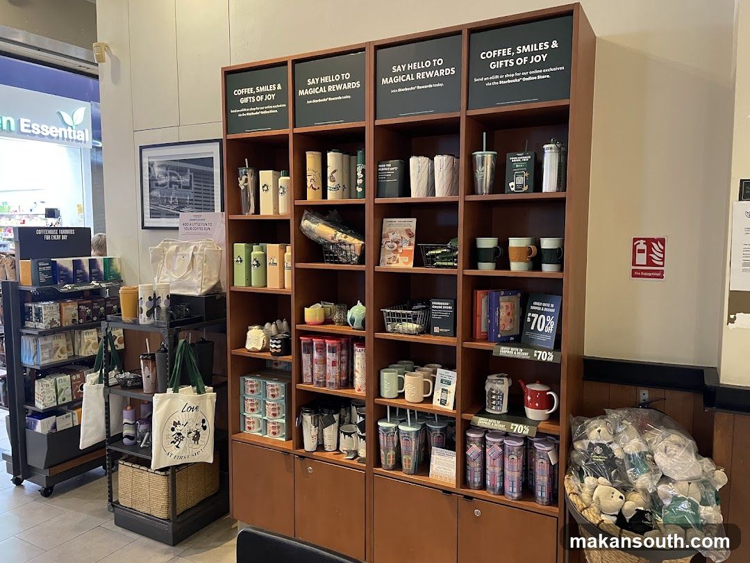 Coffee Shop Merchandise Display