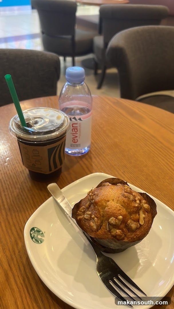 Coffee and Muffin at Starbucks