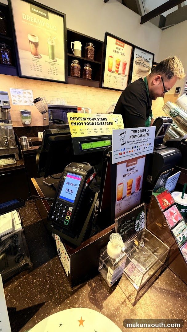Starbucks Counter Interior