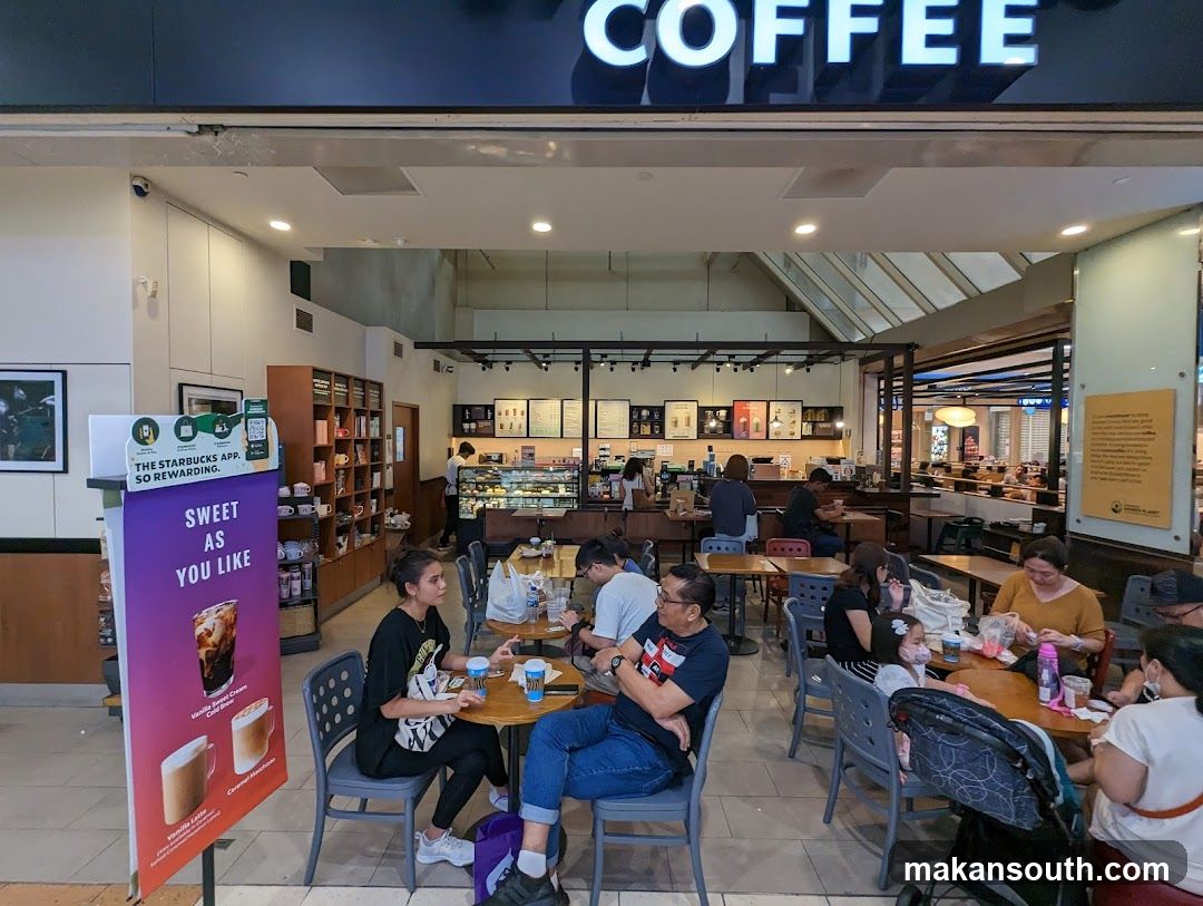 Coffee Shop Interior with Customers