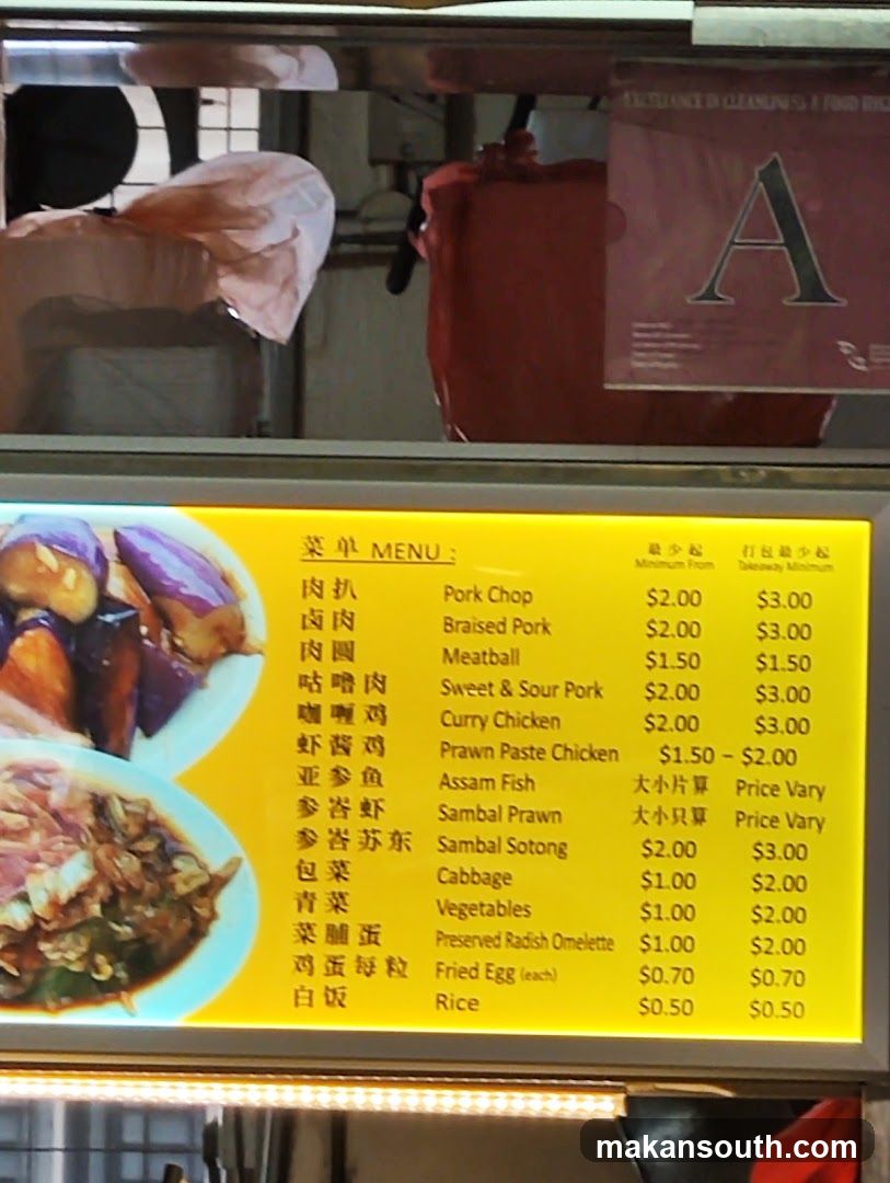 Food Menu Board