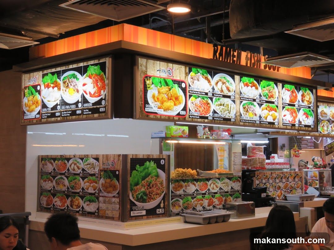 Ramen Fish Soup Stall Interior