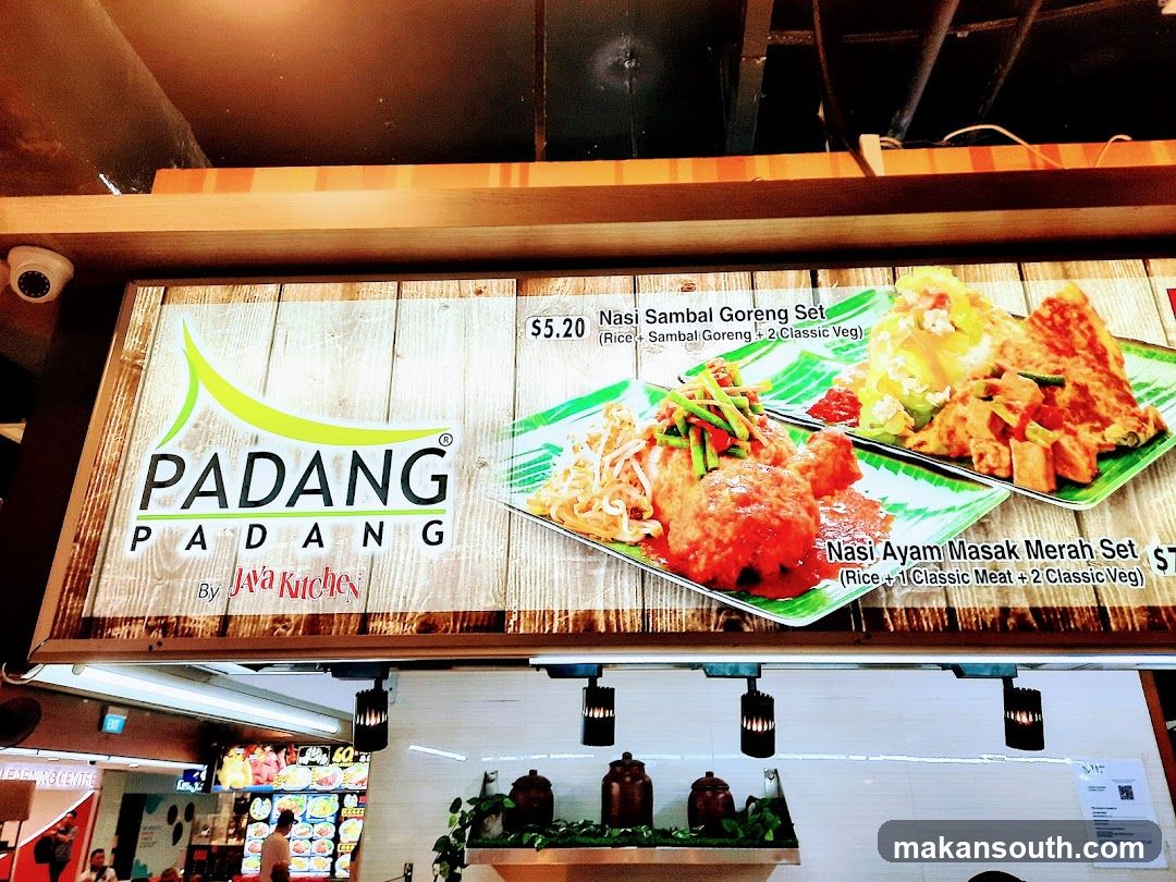 Padang Padang Menu Signage